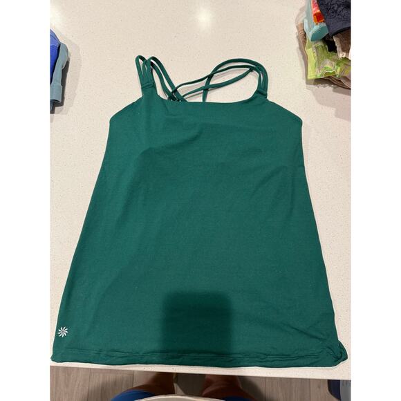 Athleta Tops - Athleta Hyper Focused Support Top in Green Small